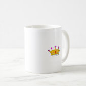 Mug Couronne de princesse, couronne de prince, thème d (Devant droit)