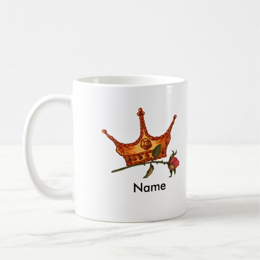 Mug Couronne de rose (Gauche)