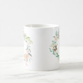Mug Couronne de roses champêtres pour les 60/75 ans (Centre)