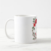 Mug Couronne de roses rouges (Gauche)