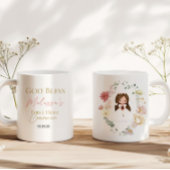 Mug Couronne de verdure pour la première communion de