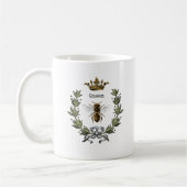 Mug Couronne et guirlande de reine des abeilles (Gauche)