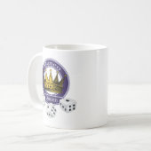 Mug Couronne et matrices de la Reine de Bunco (Devant gauche)