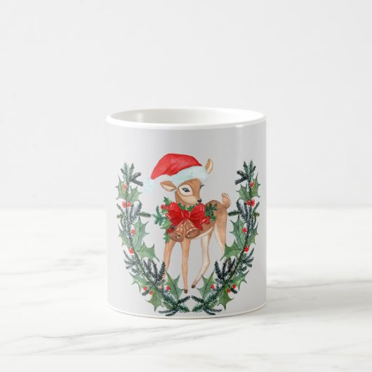 Mug Couronne fantaisiste de faon (Centre)