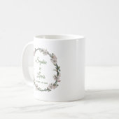 Mug Couronne florale (Devant gauche)