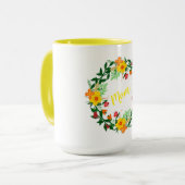 Mug Couronne florale (Devant gauche)