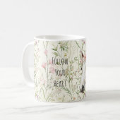 Mug Couronne florale de cheval (Devant gauche)