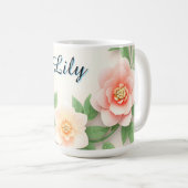 Mug Couronne florale délicate (Devant droit)