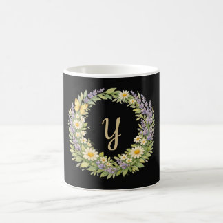 Mug Couronne florale personnalisée Fête des Mères
