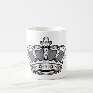 Mug Couronne - Gris