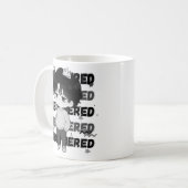 Mug Couronne imperturbable Chibi graphique relatable (Devant gauche)