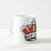 Mug Couronne - Orange (Devant gauche)
