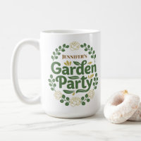 Couronne personnalisée élégante pour fête de jardi