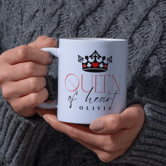 Mug Couronne Queen personnalisée