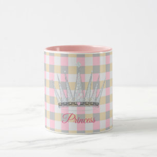 Mug Couronne rayée de princesse royale