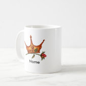 Mug Couronne rose (Devant gauche)
