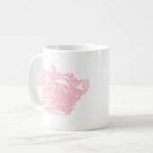 Mug Couronne rose (Devant gauche)