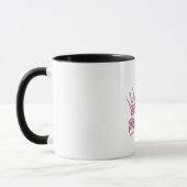 Mug Couronne rose princesse (Gauche)