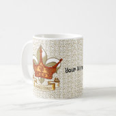 Mug Couronne Royale Papa Roi (Devant gauche)
