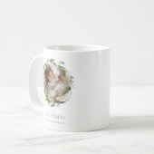 Mug Couronne verte de Noël (Devant gauche)