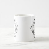 Mug Couronne vintage de fleurs (Centre)