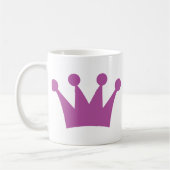 Mug couronne violette (Gauche)