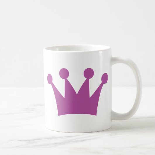 Mug couronne violette (Droite)