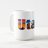Mug Couronnes de l'Utah (Devant gauche)