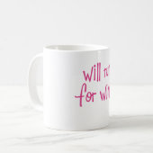 Mug Courra pour le vin (Devant gauche)