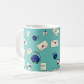 Mug Courrier dans le monde (Devant gauche)