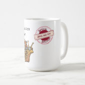 Mug Courrier heureux de l'escargot Steampunk (Devant droit)