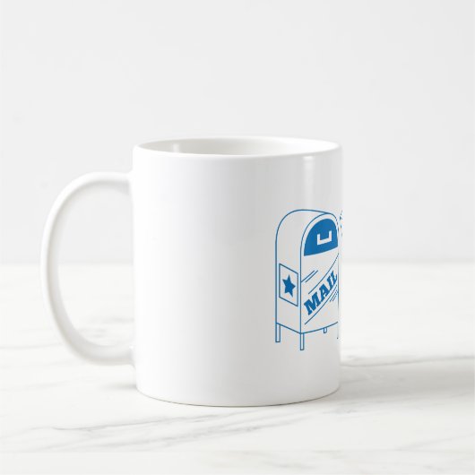 Mug Courrier postal (Gauche)