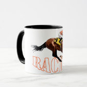 Mug Course à cheval (Devant gauche)