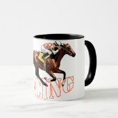 Mug Course à cheval (Devant droit)