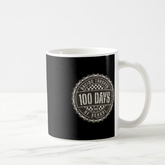 Mug Course à travers 100 jours d'école - Motorcycle Di (Droite)