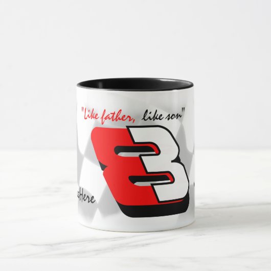Mug Course automatique - Indicateur À damiers (Centre)
