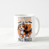 Mug Course Avec Beagle-Harrier (Devant droit)