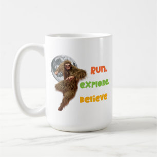 Mug Course d'aventure Sasquatch Believe Design