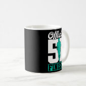 Mug Course de 5 km Finition Course à pied Coureur Perf (Devant droit)