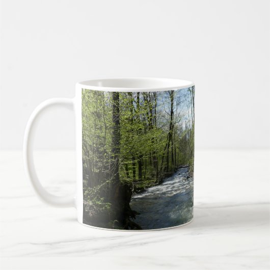 Mug Course de cèdre au canyon de chêne blanc (Gauche)