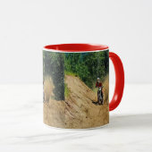 Mug Course de champion de Saleté-Vélo de motocross (Devant droit)