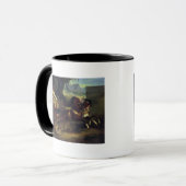 Mug Course de char antique (Devant gauche)