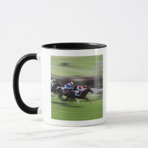 Mug course de cheval