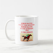 Mug course de chevaux (Gauche)