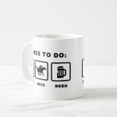 Mug Course de chevaux (Devant gauche)
