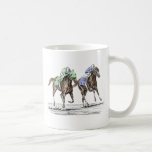 Mug Course de chevaux à Thoroughbred