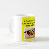 Mug course de chevaux de pur sang (Devant gauche)