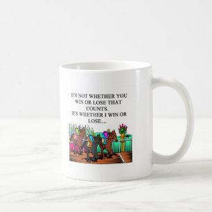 Mug course de chevaux Derby