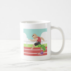Mug course de paresseux