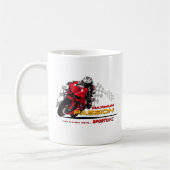 Mug Course de Superbike Passion Maximale Graphique de (Gauche)